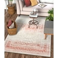 thumbnail image 1 of Well Woven Celine Copper Rust Persian Vintage Medallion 9x13 (9'3'' x 12'6'') Area Rug Distressed Rust Red Modern Oriental Carpet, 1 of 5