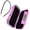 pink color, variant on Portable Safe Box 4 Digit Combination Lock Box Waterproof Travel Security Case with Removable Steel Wire Cable