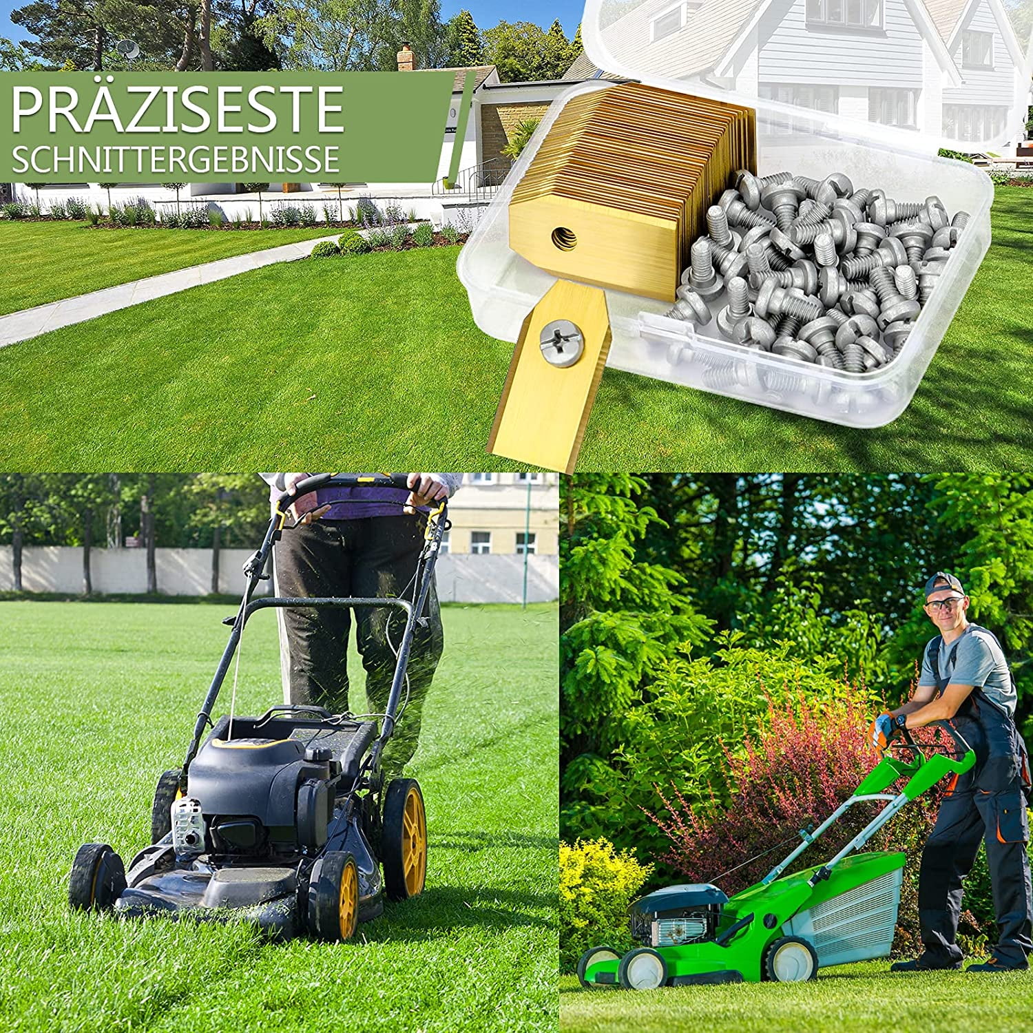 Ulisem 45 X Lames De Couteau En Titane Pour Toutes Les Tondeuses Robotiques Husqvarnautomower Yardforcegard 87916996