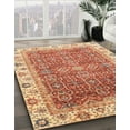 thumbnail image 3 of Ahgly Company Machine Washable Indoor Rectangle Abstract Grapefruit Red Area Rugs, 5' x 8', 3 of 7