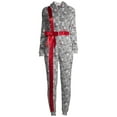 thumbnail image 3 of Derek Heart Women's and Women's Plus Christmas Present Pajamas Union Suit, 3 of 6