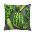 thumbnail image 2 of Ahgly Company Coussin d'Intérieur Melon D\'eau, 18 Pouces par 18 Pouces, 2 of 6