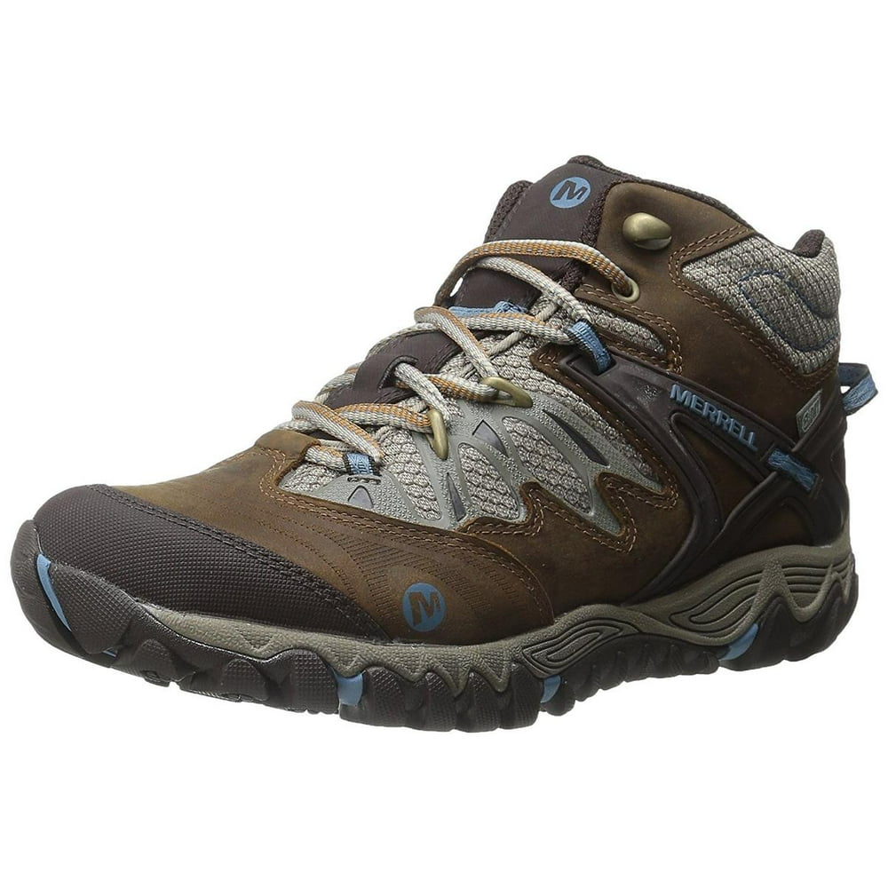 merrell women's all out blaze mid waterproof hiking boot