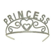 Beistle 60637-S Glittered Princess Tiara - Pack of 6