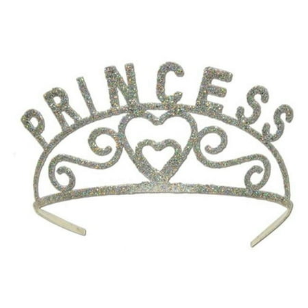 Beistle 60637-S Glittered Princess Tiara - Pack of 6