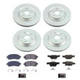 thumbnail image 2 of PowerStop Front and Rear Geomet Coated Brake Rotor and Pad Kit Fits: SUBARU Select Models CRK8521, 2 of 3