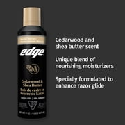 Edge Cedarwood & Shea Butter Men's Shave Gel, 7 oz