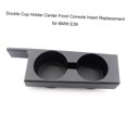 thumbnail image 4 of Double Cup Holder Center Front Console Insert Replacement for E39, 4 of 6