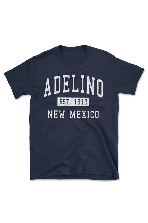 Adelino New Mexico Classic Established Men's Cotton T-Shirt