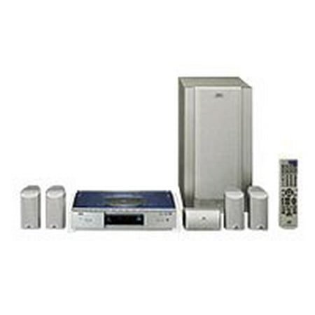 JVC TH-A9 - Home theater system - 5.1 channel - 290 Watt (total) - metallic silver