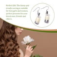 thumbnail image 3 of Pendientes de té de la leche Minnieouse colgantes de chica divertida, 3 of 6