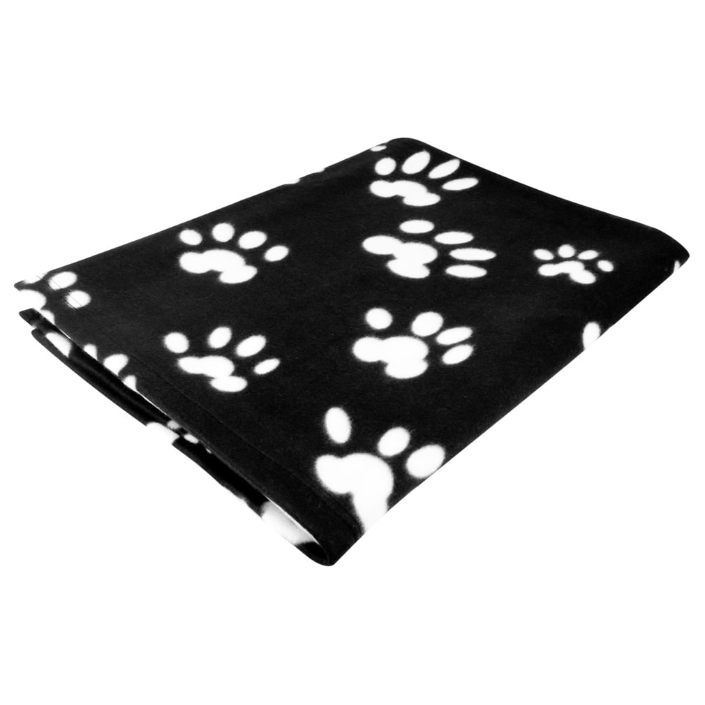 Evelots Large Fleece Pet Blanket 60 x 40 Inches, For Cats & Dogs, Ass't
