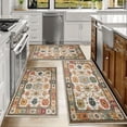 thumbnail image 6 of Kitchen Rugs Sets of 3 Non Slip Washable Kitchen Mats for Floor, Waterproof Kitchen Runner Rug, Floor Mat Carpet for Entryway, Laundry, Sink, Hallway, Bathroom, 6 of 12