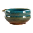 thumbnail image 1 of Cuenco de cerámica para matcha con pico vertedor, taza de té verde, regalo, utensilios artesanales, cuenco para mezclar Chawan para fiestas, jugo Azul, 1 of 8