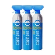 Oxygen Plus – O+ Biggi 3 Pack | Portable Oxygen Can | 99.5% Pure O2 | 50+ Uses per 11 Liter Canister