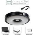 thumbnail image 5 of GRANDPATIO Cordless 12 LED Offset Rechargeable Cantilever Umbrella Lamp 3 Modes with Remote Control for Tents, 2.48in(H), 5 of 7