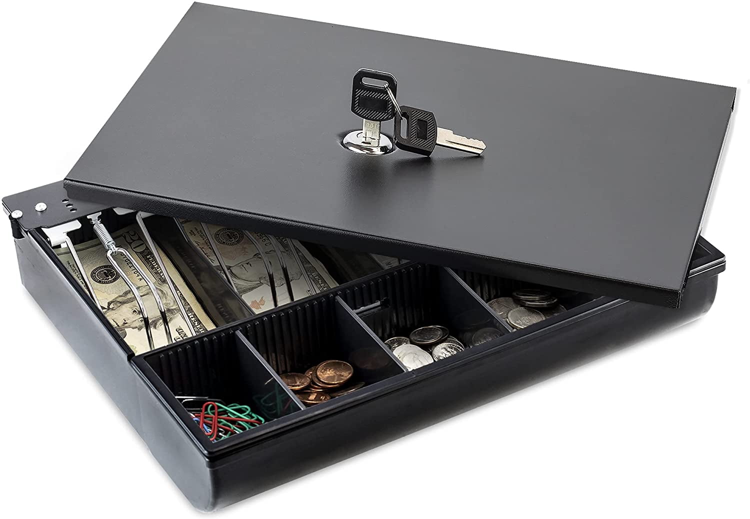 Cash Till Drawer Box Open Key-lock POS Printer Money Register #Factory Outlet 
