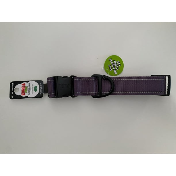 KONG Max HD Ultra Durable Dog Collar Purple Large 18'' 26'' Neck