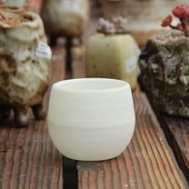 Raindrops White Resin Planter Pot for Succulents Cactus Ideal for Home Office Decor Small Flowerpot 3.5 Inches