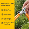 thumbnail image 3 of 40PCS Hose Clamps Stainless Steel 3/8''-5/8''(10-16mm) Worm Gear Hose Clamp Kit, 3 of 6