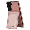 thumbnail image 6 of Feishell Wallet Case for Samsung S22, [RFID Blocking] Credit Card Holder Back Magnetic Buckle Luxury Premium PU Leather Purse Flip Kickstand Shockproof Cover for Samsung Galaxy S22, Rosegold, 6 of 8
