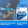 thumbnail image 4 of Whey Protein Powder 100% Isolate 25g - Evlution Nutrition Whey Isolate Protein Powder 1 LB - No Sugar Added, Low Carb Gluten Free - EVL Fast Absorbing Unflavored Protein Powder with BCAA, 4 of 6
