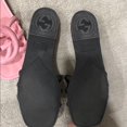 thumbnail image 4 of Gu-cci Black Sandals with Interlocking G Logo, 4 of 5