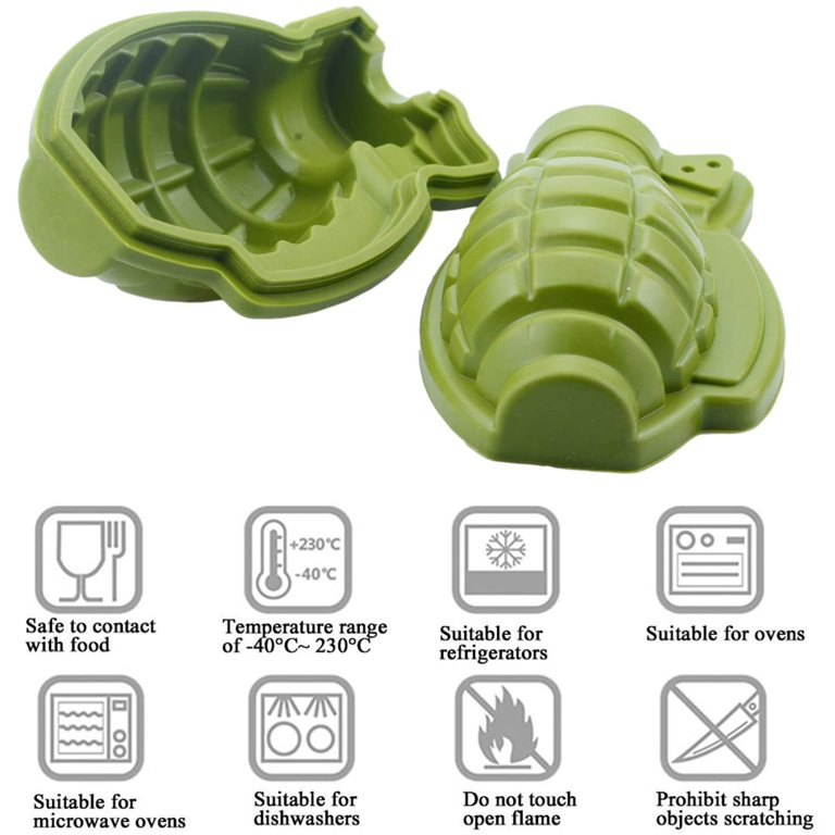 SliconMoldFun Chocolate Molds Silicone Candy Molds - 19 Shapes Silicone Molds BPA Free Nonstick Gummy Molds 6 Packs