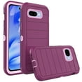 thumbnail image 1 of Asuwish Compatible with Google Pixel 9A Phone Case Hybrid Rugged Shockproof Hard Protective Drop Proof Full Body Heavy Duty Mobile Cell Cover for Pixel9A A9 5G Women Men Purple, 1 of 6