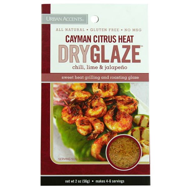 Urban Accents Dry Glaze, Cayman Citrus Heat Chili, With Chilo, Lime