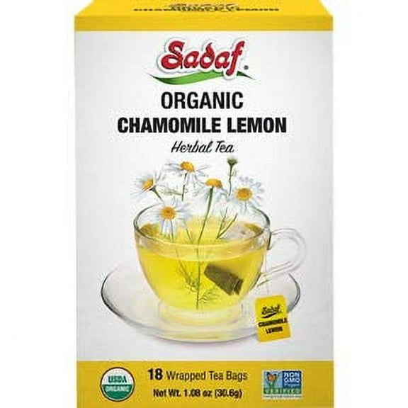 Sadaf Organic Tea 1.08 oz (Chamomile Lemon)