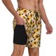 thumbnail image 2 of Fotbe Vintage Plaid Cute Sunflower Traje de Baño para Hombre – Shorts de Natación de Secado Rápido con Forro y Bolsillos-X-Large, 2 of 6