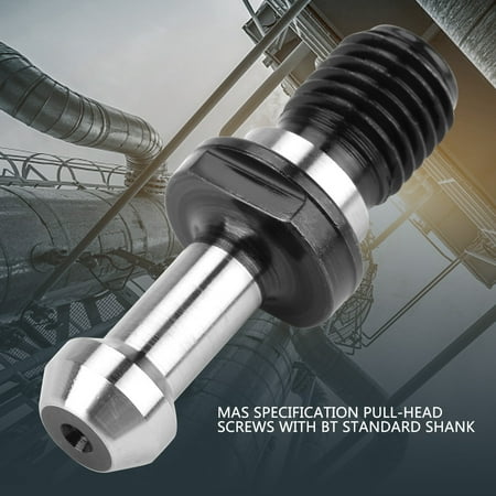 

Tebru BT40 45 Degree Pull Stud Characteristic Carbon Steel Retention Knob CNC Milling