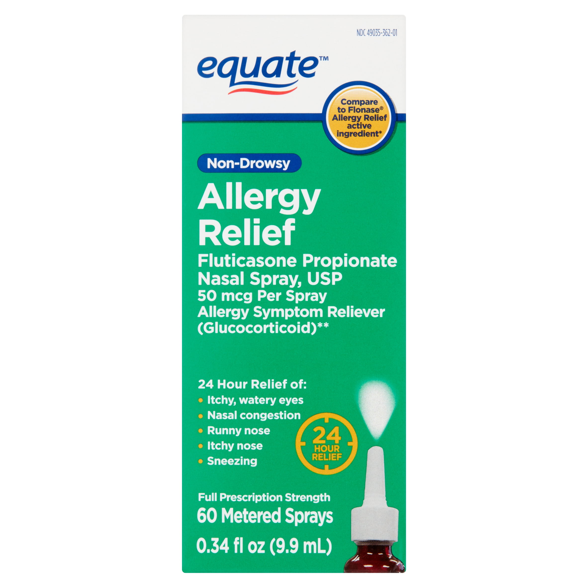 allergy nasal spray names