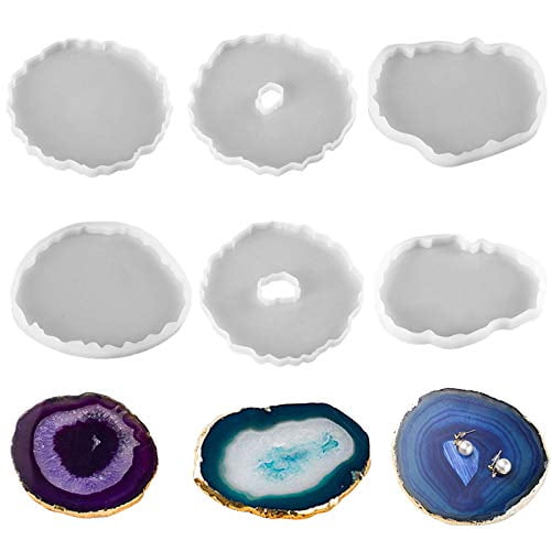 Handmade 10” Large Coaster plate Resin Handmade 10” Large Coaster plate Resin