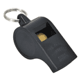 thumbnail image 1 of Silbato Acme 60 mm Plástico Negro con Bolita de Corcho Profesional para Deportes y Seguridad, 1 of 5