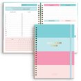 thumbnail image 1 of Agenda Metas Organizar Vida - 52 Semanas - Lista Tareas - Seguimiento Hábitos - Calendario y Citas - 6x8.25", 1 of 3