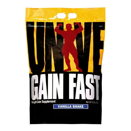 Universal Nutrition Gain rapide 3100 Vanilla Shake, 10 lb