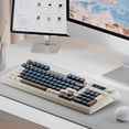 thumbnail image 6 of AULA S99 Pro, 99-Key, Wireless, Membrane, Gaming Keyboard, RGB, 5-Layer Padding, 2000 mAh Battery, Knob, Digital Screen, 6 of 8