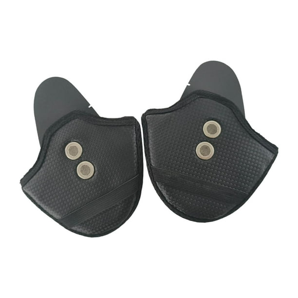 2 orejeras prácticas para casco, bloques , medio casco desmontable, accesorio para casco, protectores para los oídos, duradero, fácil Macarena Cascos de la cubierta del oído
