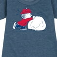 thumbnail image 3 of Peanuts - Linus Snowball - Toddler & Youth Girls Fleece Dress, 3 of 6