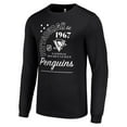 thumbnail image 2 of Men's Starter  Black Pittsburgh Penguins Arch City Theme Graphic Long Sleeve T-Shirt, 2 of 3