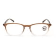 thumbnail image 3 of Slim Low Profile Anti Blue UV Protection with Anti-Reflective AR Coating Reading Glasses - Clear Lens Reader CR04AB +1.50, 3 of 4