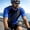 Blue, variant on USA Cycling Jersey for Men Short Sleeve UPF 50+ Sun Protection Printed Bike Biking Shirts American Flag Road Bicycle Clothing Full Zip Top Navy XL