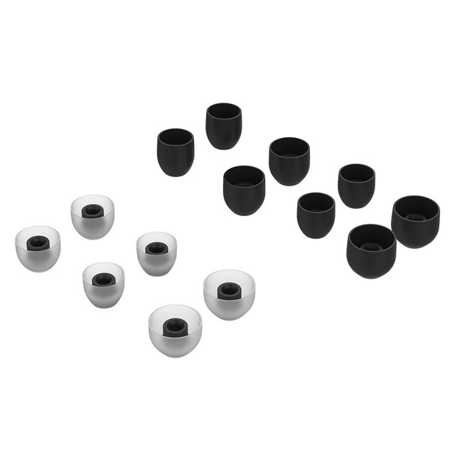 Consejos Para Los Oídos Audífonos Ear Tips In-Ear Earbuds Cover Set para Sony WF-1000XM4 WF-1000XM3 (Negro)