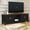 63"-Black, variant on CBJCBJ 67" TV Stand, for TVs up to 75", Retro Entertainment Center with Storage for Living Room,Black