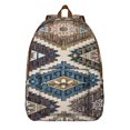 thumbnail image 1 of Floral Bohemian Lightweight Travel Backpack – Artistic Rustic Style Canvas Bookbag for Students, Daily Use, Outdoor Adventures, Gym, Short Trips, 1 of 5