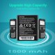 thumbnail image 4 of Batería de repuesto WRUMI para TI-84 Plus CE 1500 mAh, 4 of 6