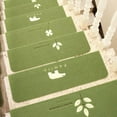 thumbnail image 3 of Taykoo Luminous stair mat glue-free self-adhesive non-slip mat home dormitory bedroom creative cuttable lucky clover love stairs mat, 3 of 5