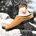 thumbnail image 2 of NECHOLOGY Botas Mujer Adulto Femenino Zapatos Botines de mujer Zapatos de mujer Tacones gruesos Botas de cuero Botas Tacones altos Botas de mujer Botas con cremallera de moda (Brown, 9), 2 of 7